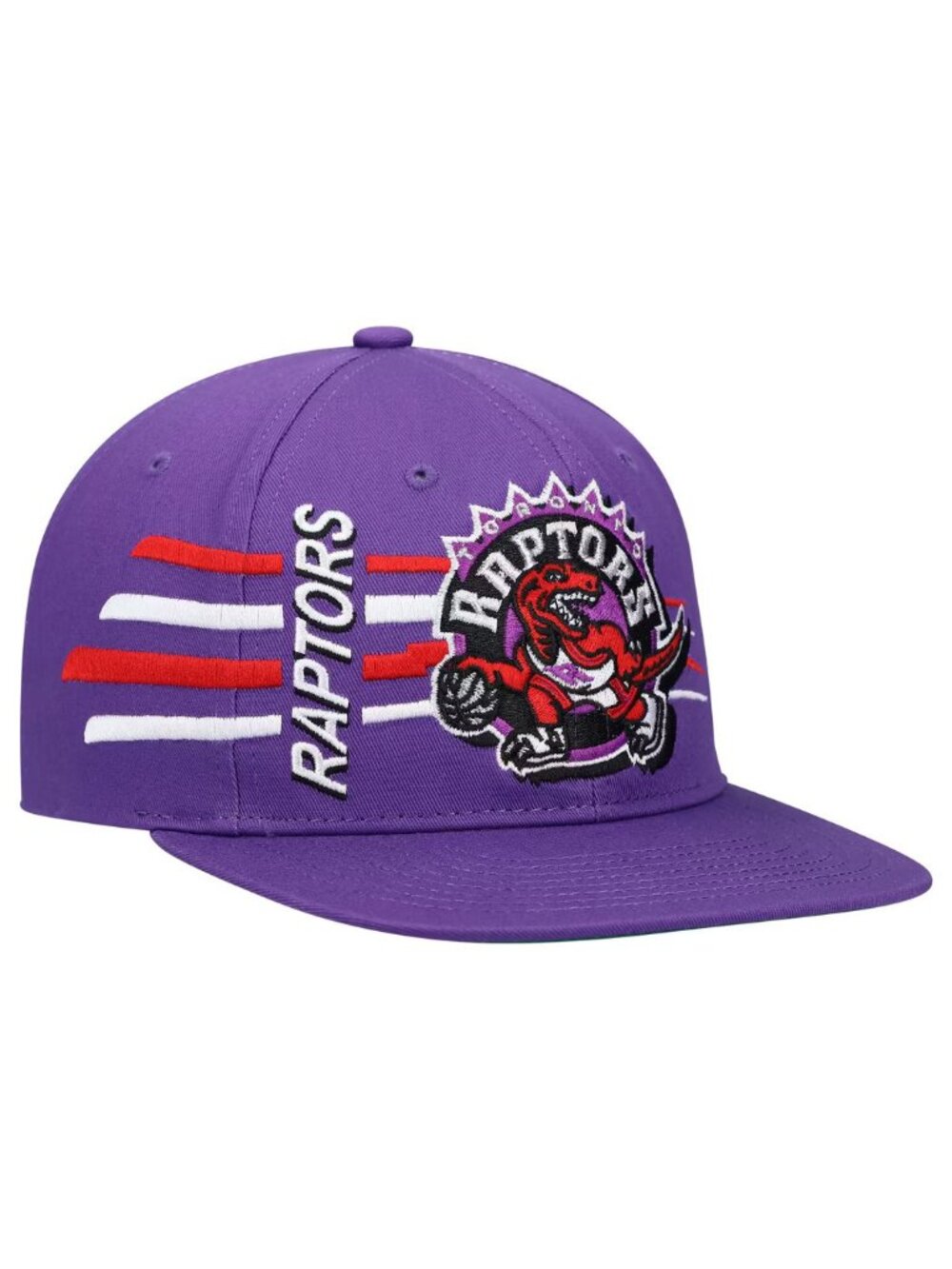 Mitchell & Ness Purple Toronto Raptors Hardwood Classics Retro Bolt Deadstock